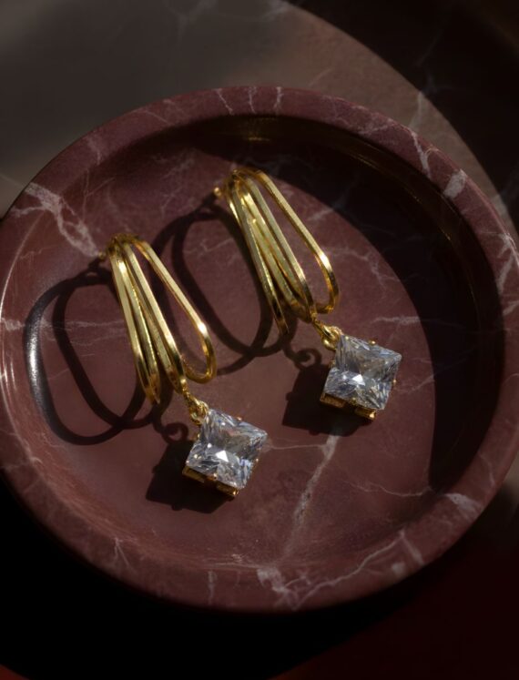 Lumina Square Dangles Earrings