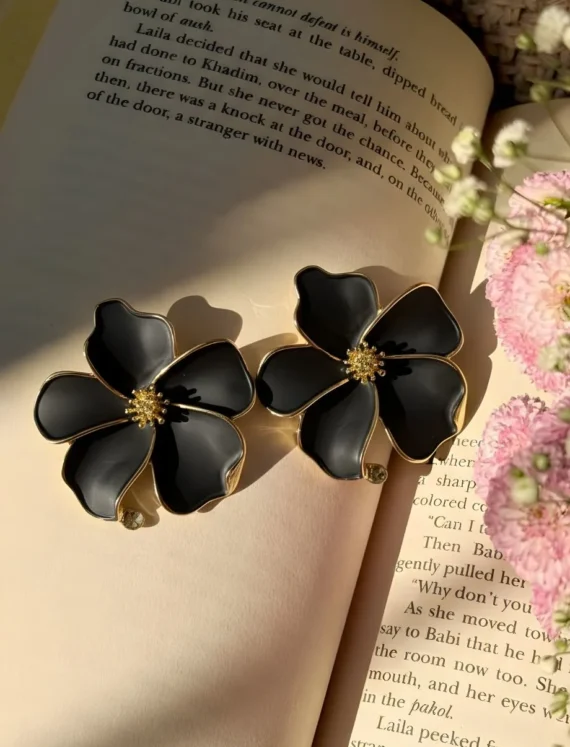 Midnight Bloom Earrings
