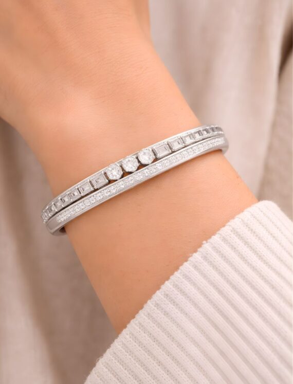 Linear Luxe Diamond Bracelet