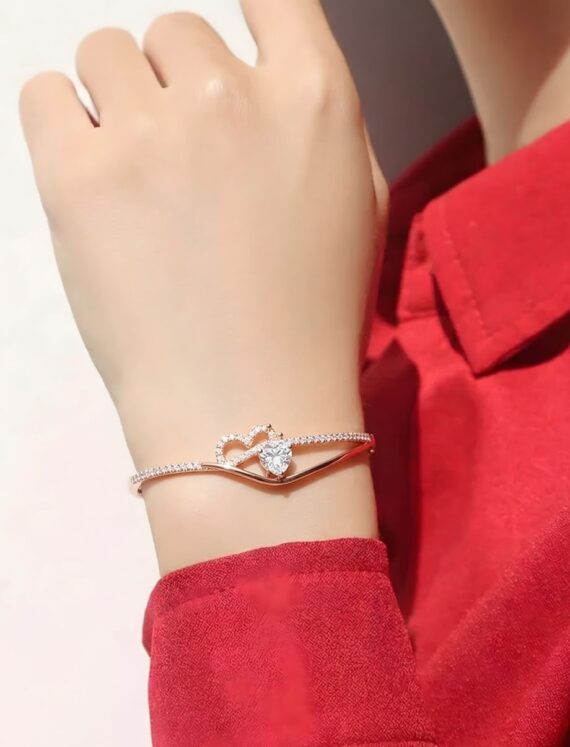 Meridian Heart Bracelet