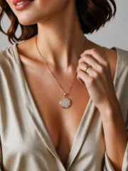 Astra Diamond Pendant Set