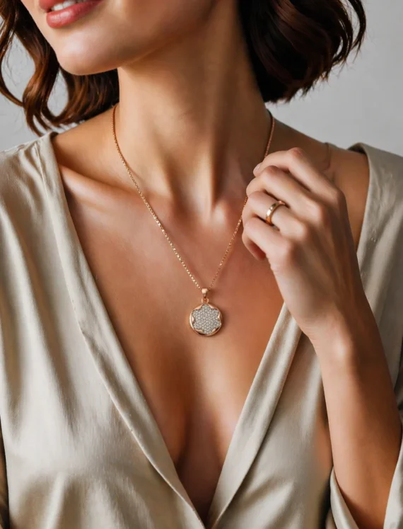 Astra Diamond Pendant Set