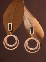 Monolith Circle Earrings