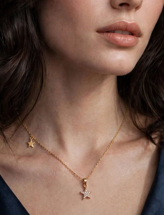 Star Pavé Pendant