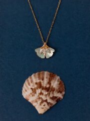 Ginkgo Leaf Necklace