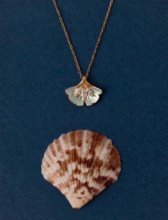 Ginkgo Leaf Necklace